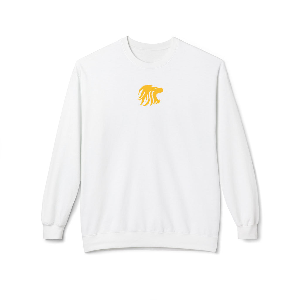 Motivational Crewneck Sweatshirt — "Believe You Can" Minimal Logo