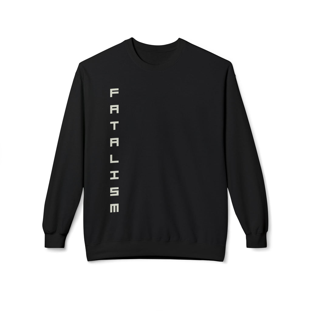 Fatalism Skull Crewneck Sweatshirt — Graphic Gothic Streetwear