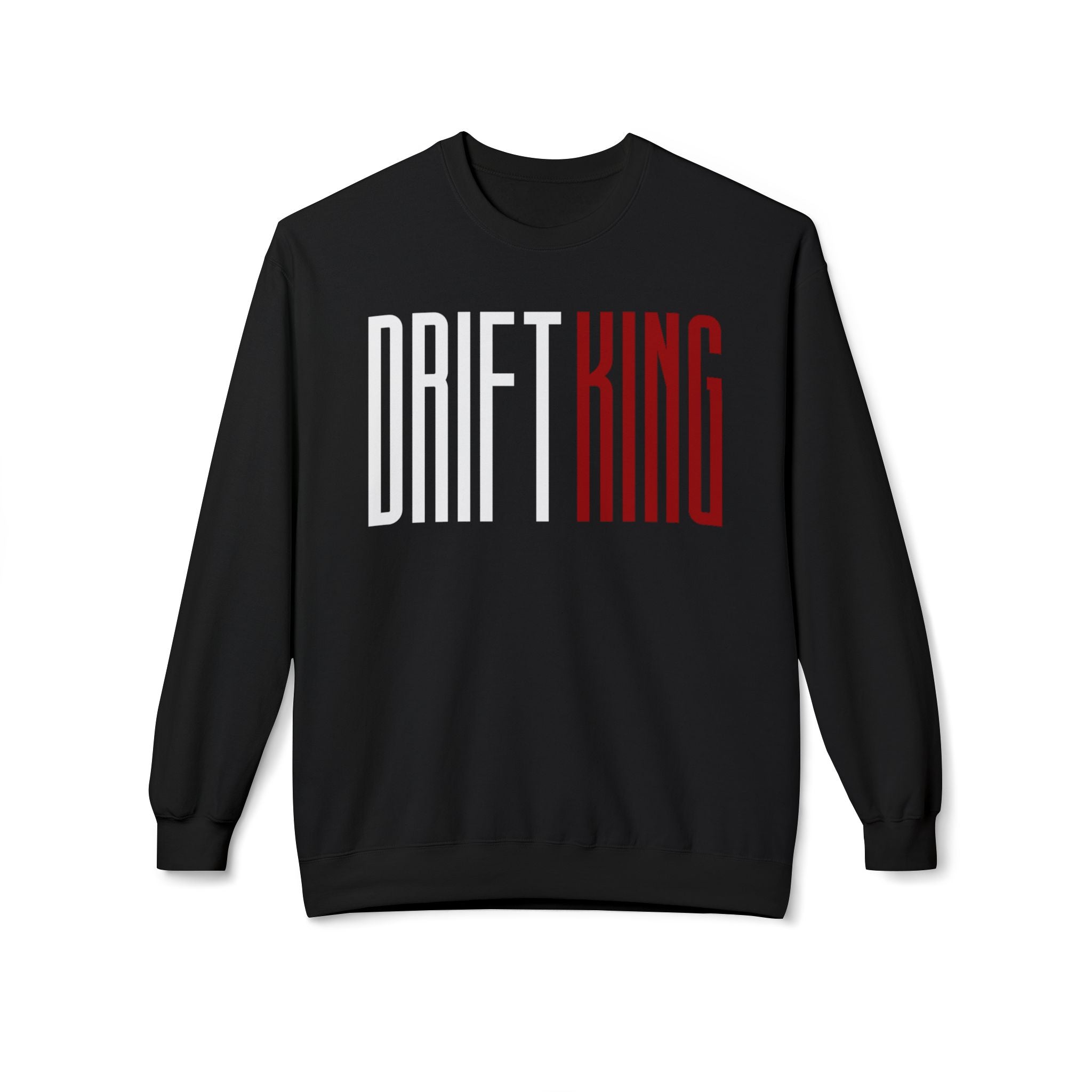 Drift King Crewneck Sweatshirt – Racing Car Graphic Pullover