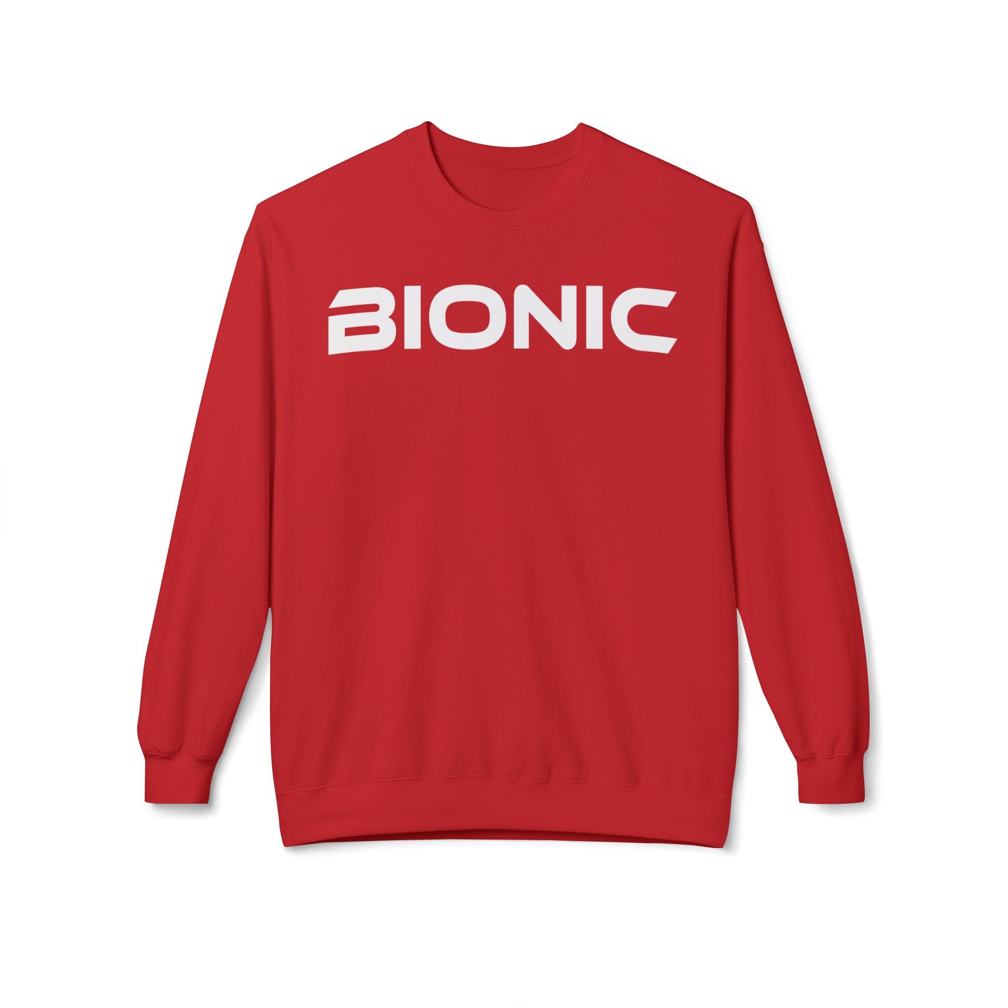 Bionic Graphic Sweatshirt — Futuristic Vaporwave Head Print