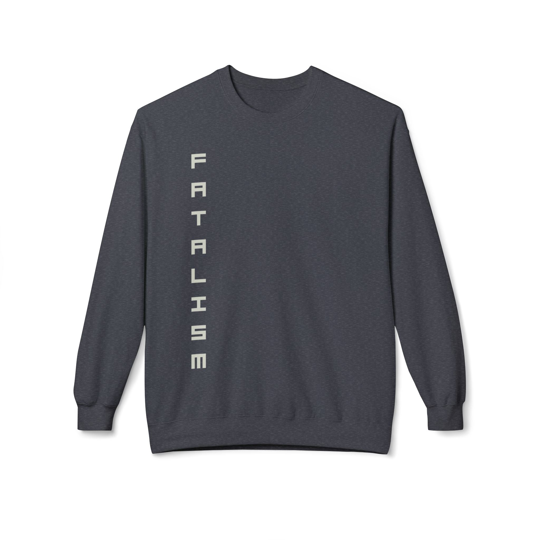 Fatalism Skull Crewneck Sweatshirt — Graphic Gothic Streetwear