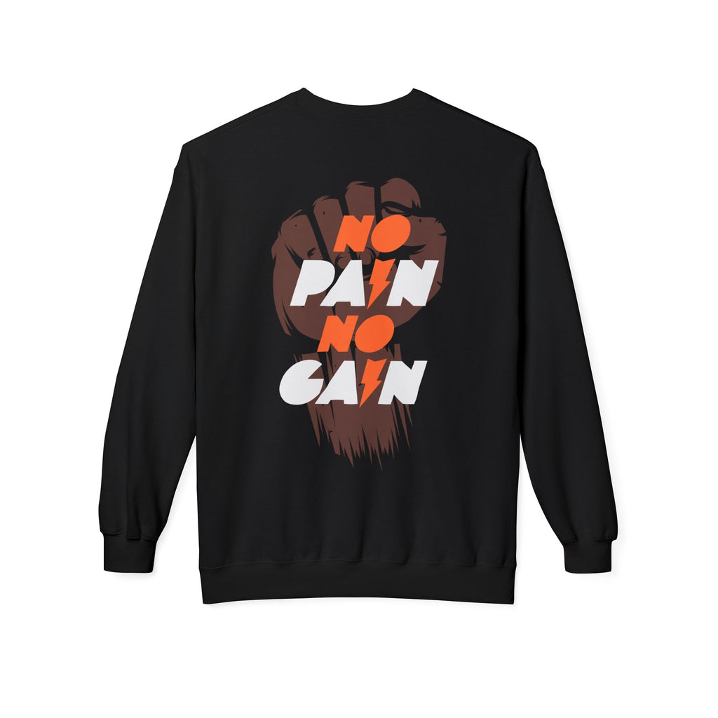 No Pay No Pay Crewneck Sweatshirt — Graphic Fist Protest Pullover
