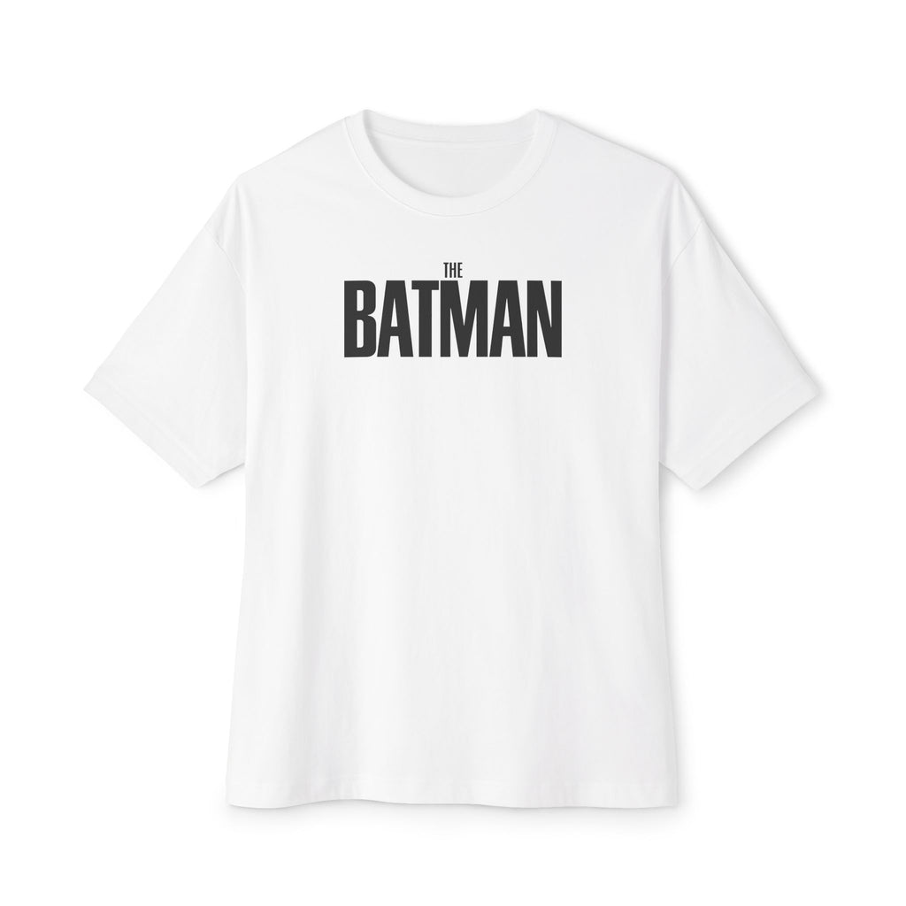 Batman Typography Tee — 'The Batman' Logo Front & Dark Knight Quote Back