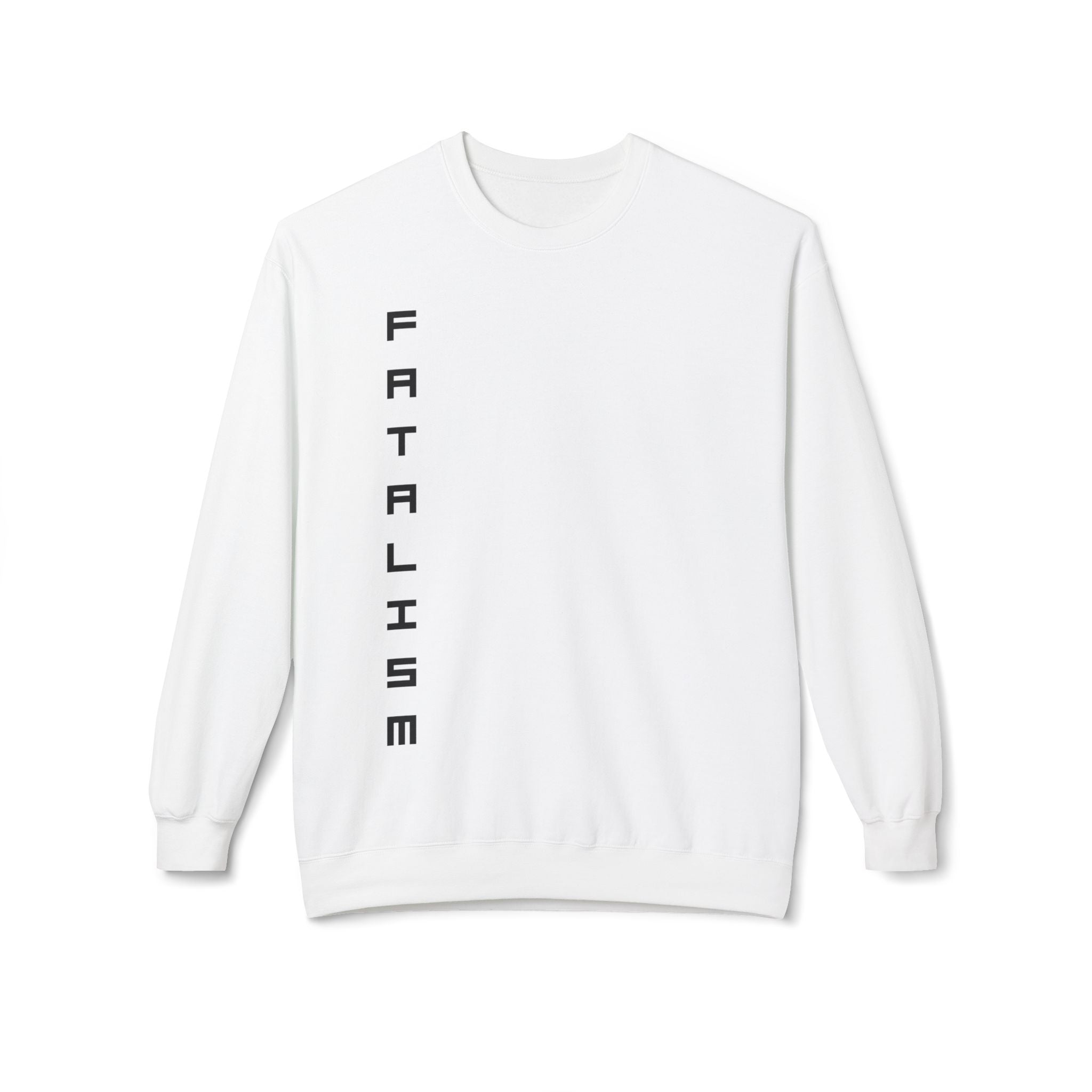 Fatalism Skull Crewneck Sweatshirt — Graphic Gothic Streetwear
