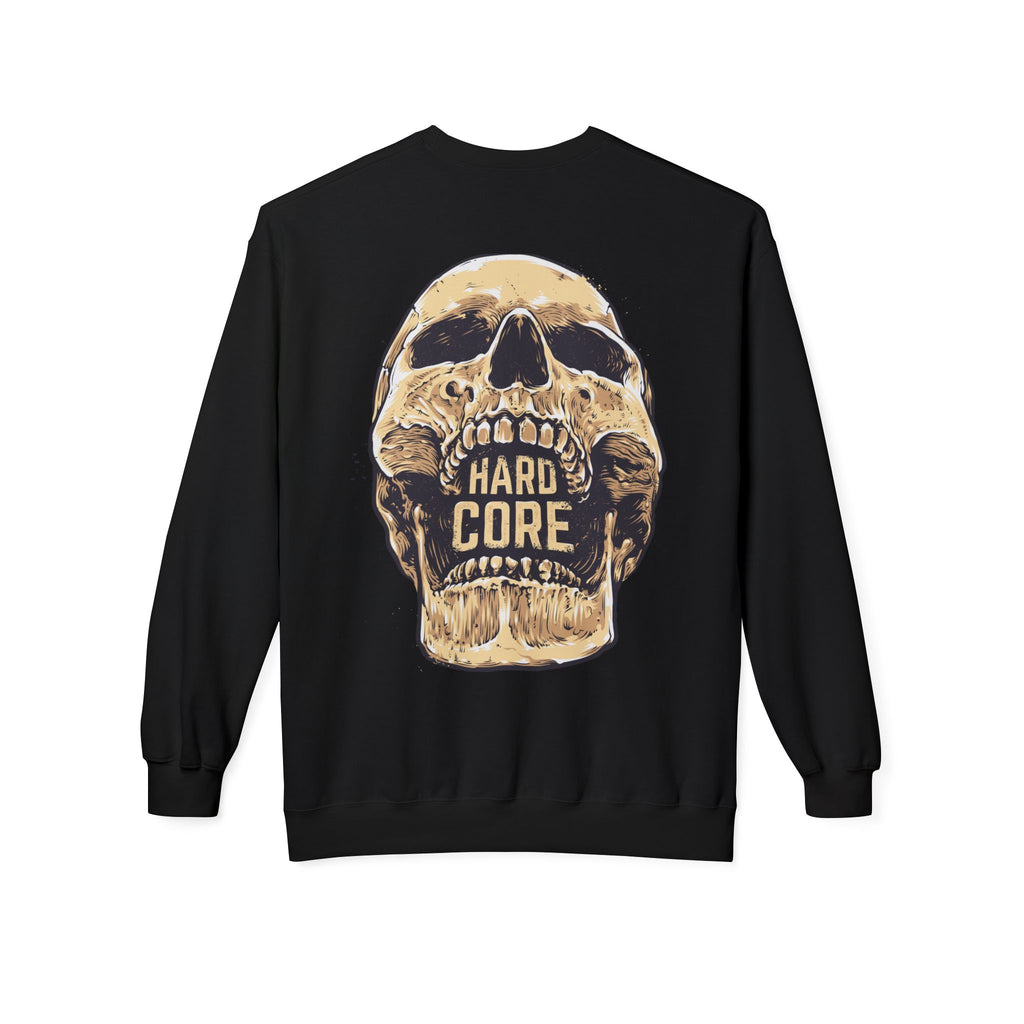 Hardcore Skull Crewneck Sweatshirt