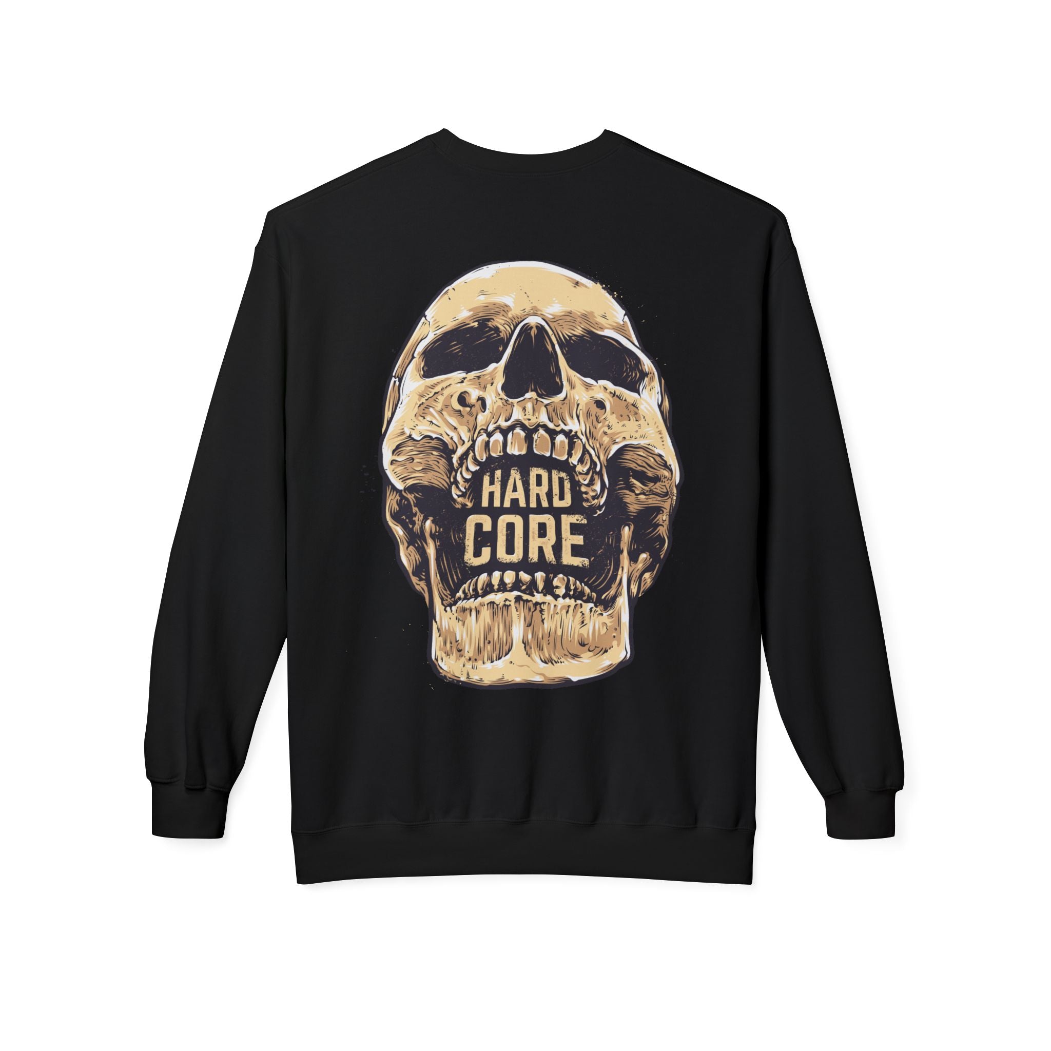 Hardcore Skull Crewneck Sweatshirt