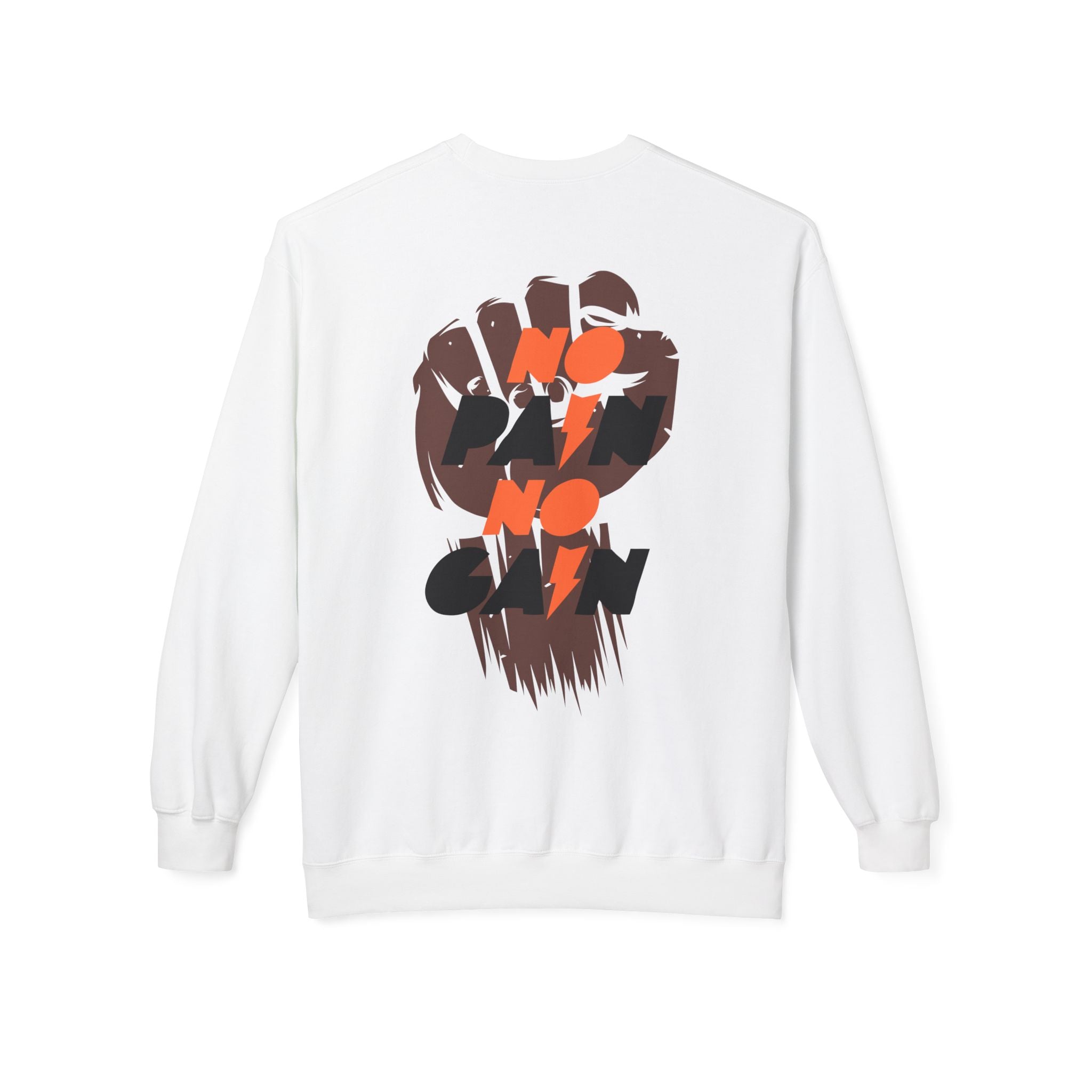 No Pay No Pay Crewneck Sweatshirt — Graphic Fist Protest Pullover