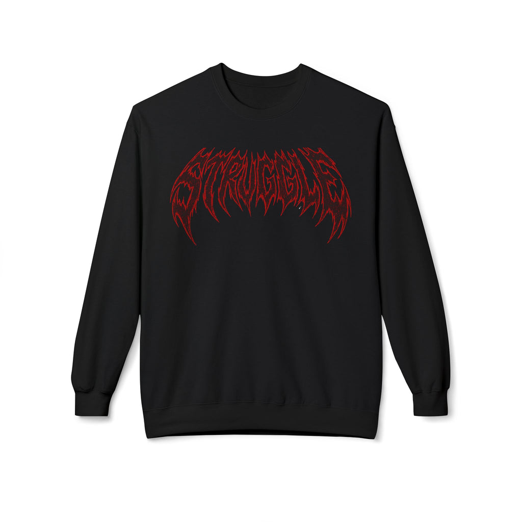 Metal Band Crewneck Sweatshirt — 'Declaration of War' Graphic