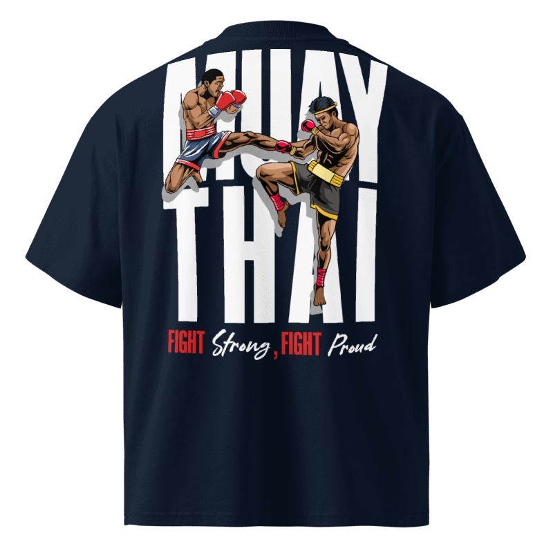 Muay Thai Fight Oversized TShirt