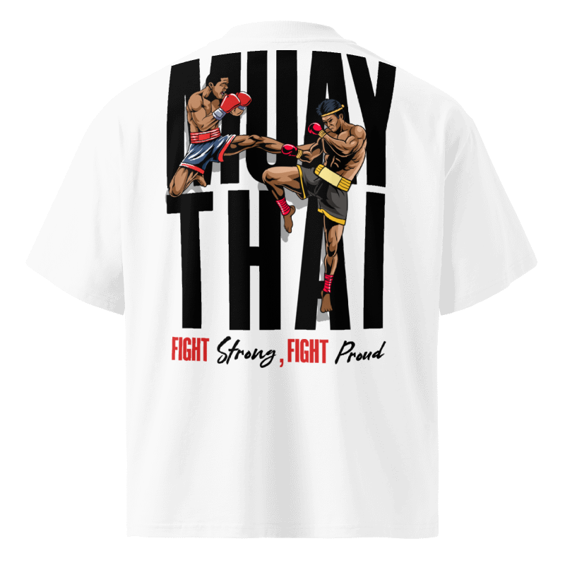 Muay Thai Fight Oversized TShirt