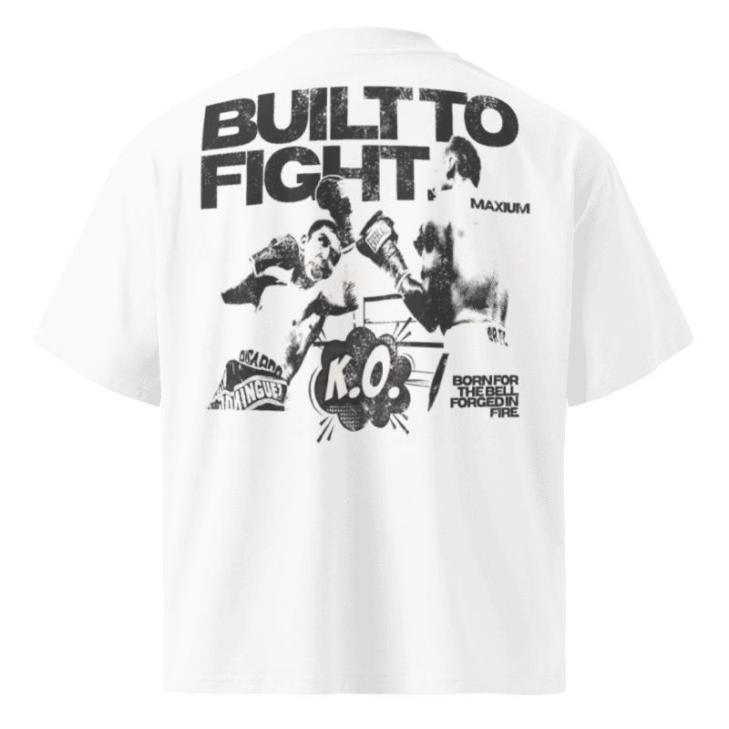 Built To Fight Oversized Tshirt