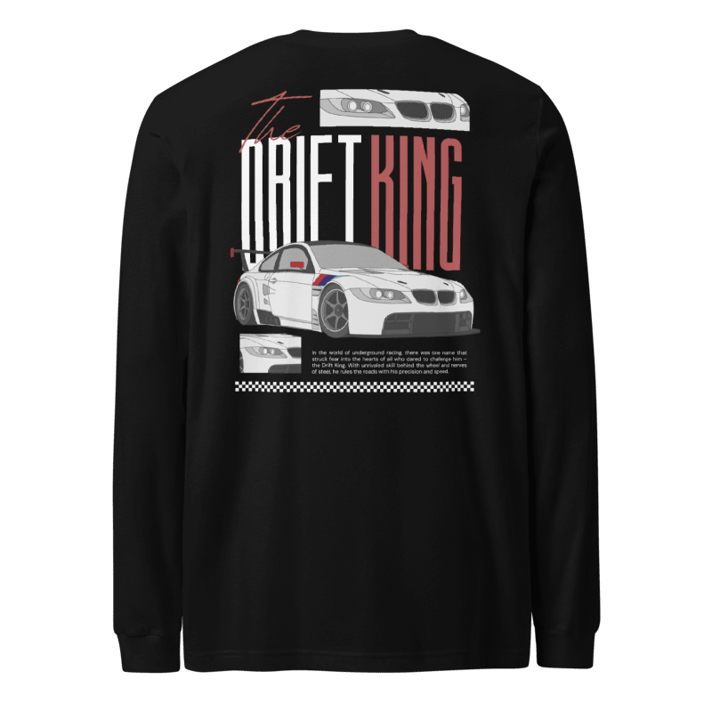 Drift King Long Sleeve Tshirt