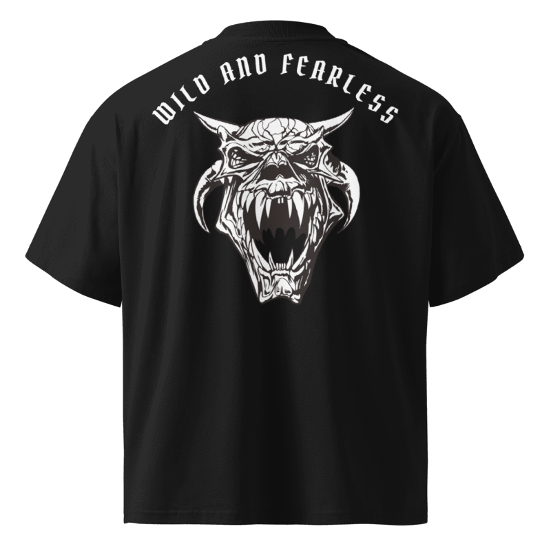 Wild And Fearless Oversized Tshirt