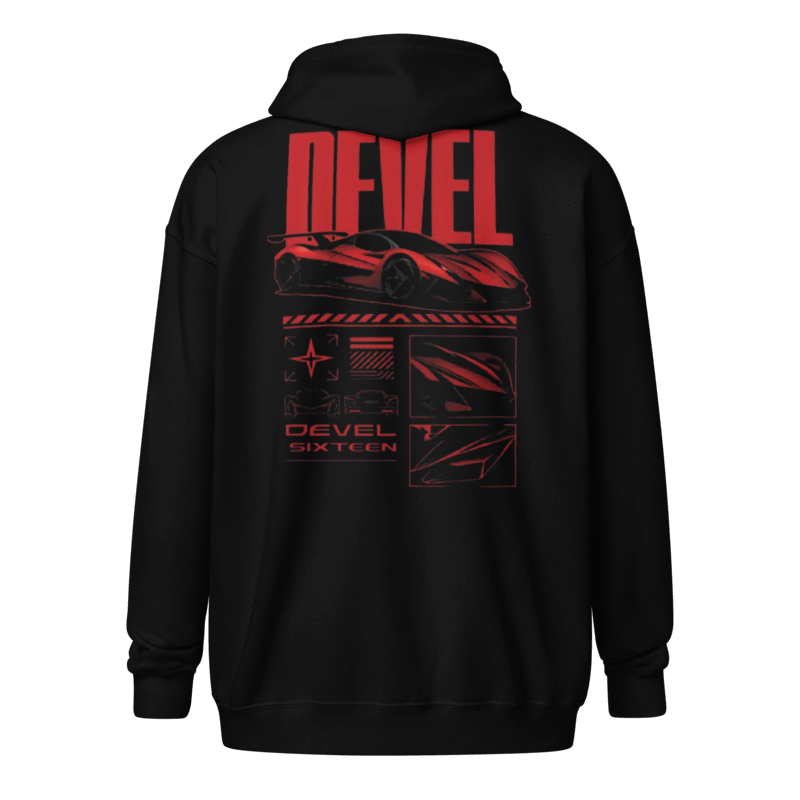 Devel Sixteen Zipper Hoodie