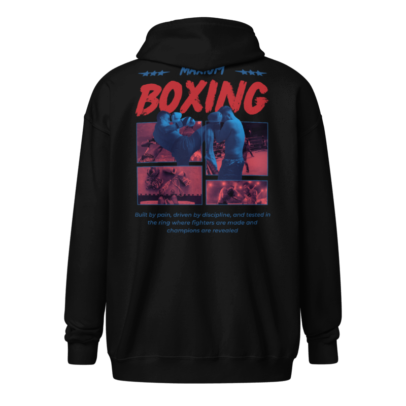 Boxing Zipper Hoodie