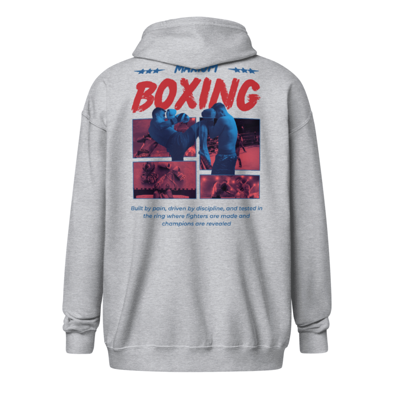 Boxing Zipper Hoodie