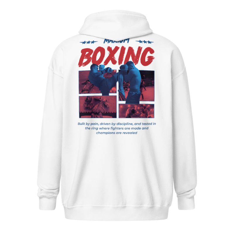 Boxing Zipper Hoodie